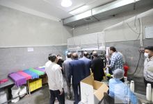 گزارش تصویری بازدید هیات رئیسه دانشگاه از شرکت طب پلاستیک